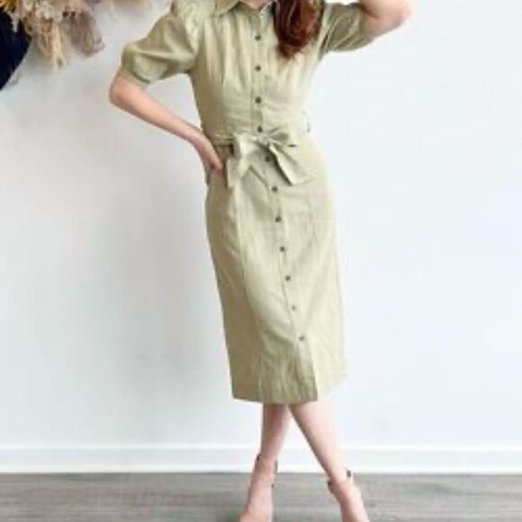 En Saison Linen Dress - Picture 4 of 7